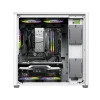 Gabinete gamer blanco ERIS FROST GM985 económico con panel de cristal templado - Image 2