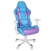 Silla Gamer Marca Ocelot Azul con Morado