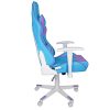 Silla Gamer Marca Ocelot Azul con Morado Lateral