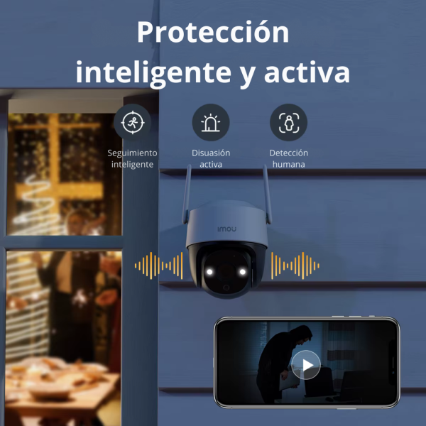 ¡No pierdas de vista NADA! 👁️ La Imou Cruiser SE+ te sigue. ¡Entrega RÁPIDA en Puebla! 🚀