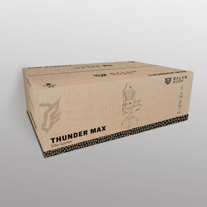 Silla Gamer Balam Rush Thunder Max V7 Negra en Puebla: ¡Comodidad Pro, Soporte 150kg y Entrega Puebla! - Image 4