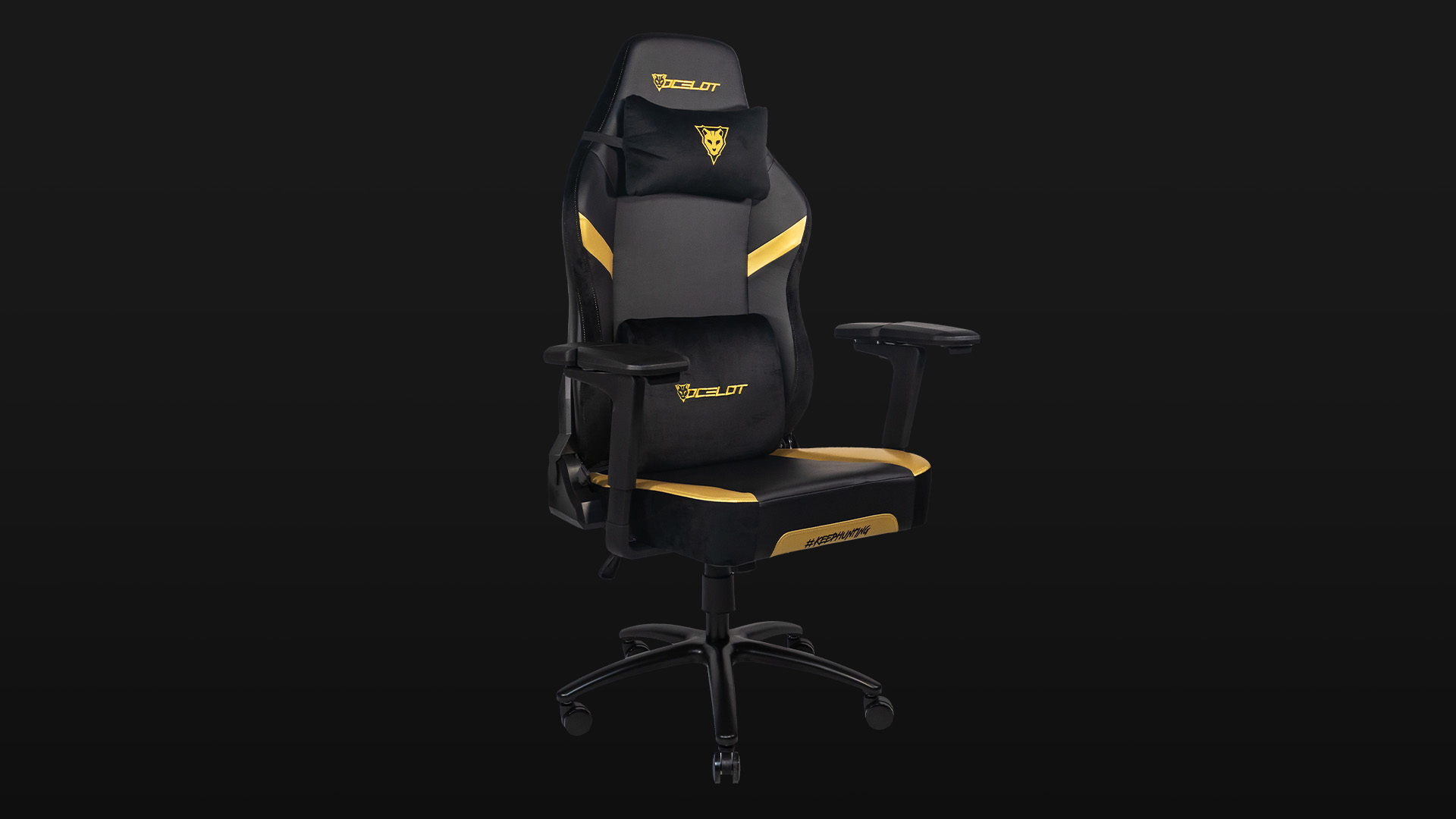 Silla Gamer Ocelot OS-KING Negra | Brazos 5D | Soporta 150kg | Recoge en Puebla - Image 2